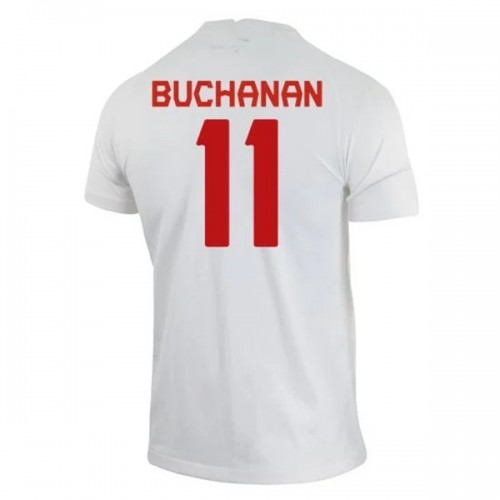 Canada VM 2022 Tajon Buchanan 11  Borte Landslagsdrakt Kortermet